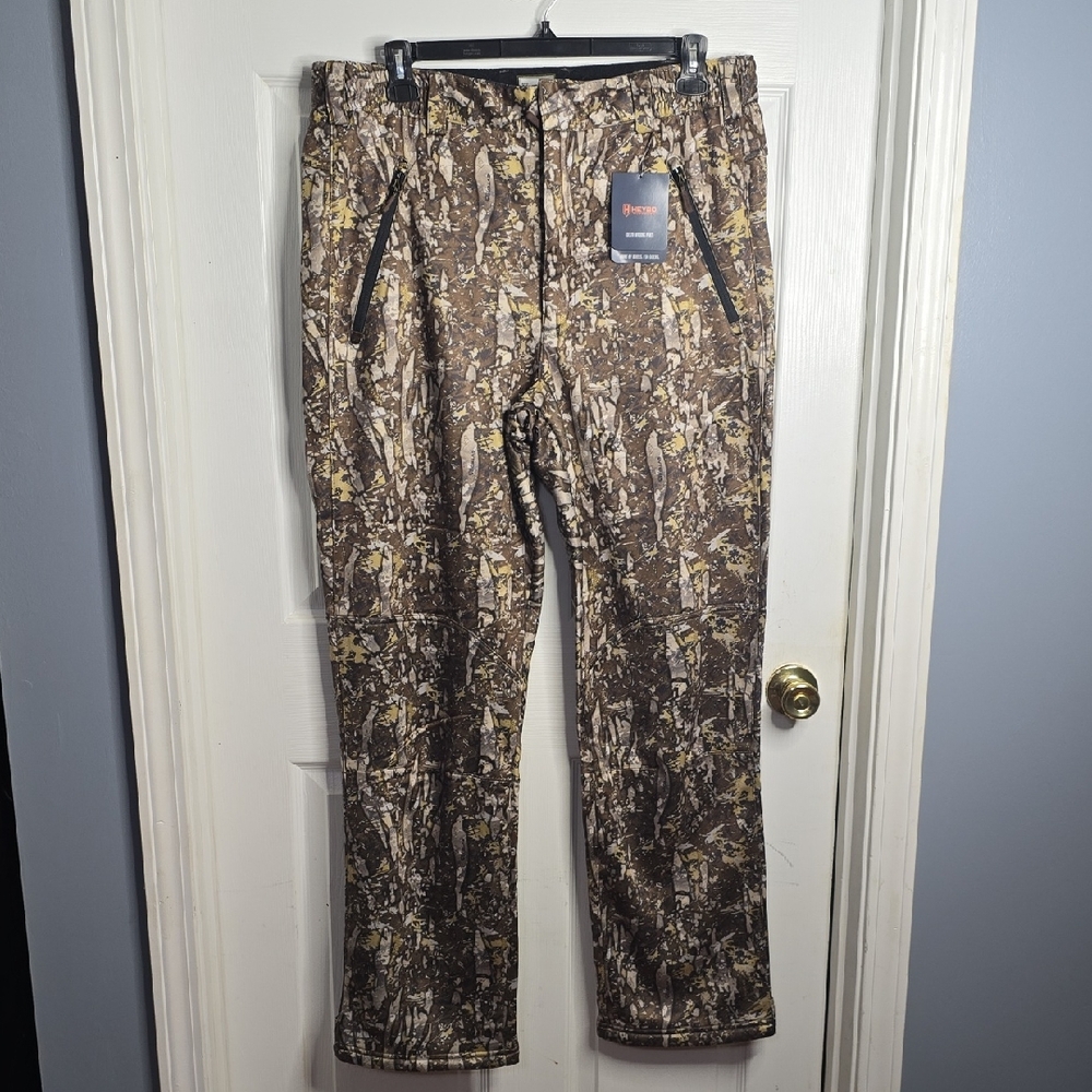 Men's Camouflage Jogger Pants - Brown/Beige